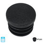 MAURER Embouts ronds intérieurs noirs 30mm, lot de 4 pièces