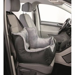 Trixie Siège d'auto pour animaux de compagnie Noir et gris