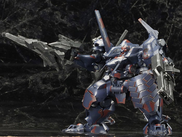 Armored Core V figurine Plastic Model Kit 1/72 KT-104 Perun Hanged Man Rematch Ver. 18 cm