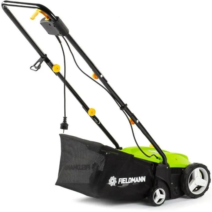 Fieldmann Scarificateur de pelouse électrique FZV 2004-E, 1500 W, 32 cm de largeur de coupe, 40 L bac de récupération, pour surfaces jusqu'à 800 m²
