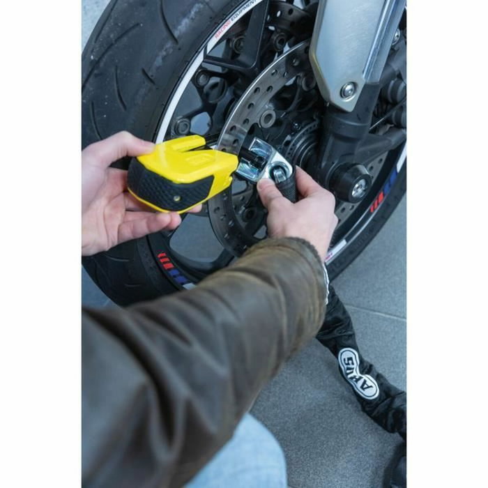 ABUS Detecto YE SRA Antivol de disque Jaune ABUS Detecto YE SRA Antivol de disque Jaune