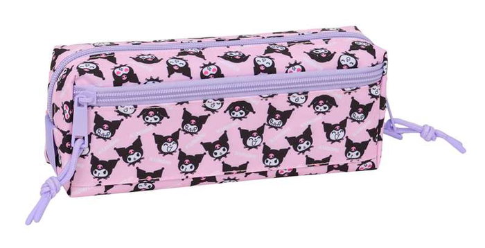 Safta Porte-tout triple petit avec élastique 22 cm, dimensions 22x8.5x6 cm - À partir de 36 mois