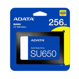 ADATA Ultimate SU650 256GB SSD Interne 2.5 pouces SATA III 3D NAND