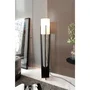 D By M.Red Lampadaire D en papier kraft et MDF Noir