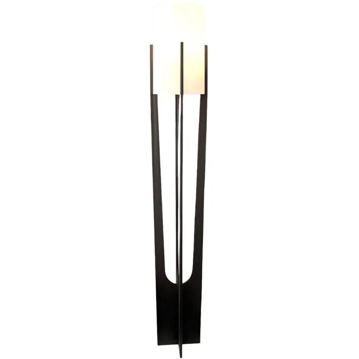 D By M.Red Lampadaire D en papier kraft et MDF Noir