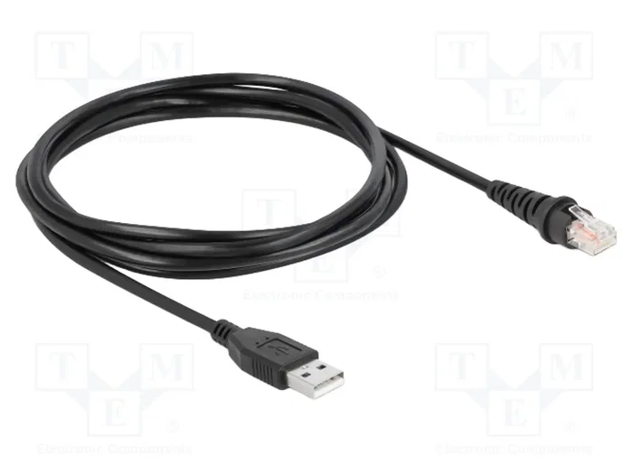 DELOCK Câble USB 2.0 vers RJ50, 2m, Noir DELOCK Câble USB 2.0 vers RJ50, 2m, Noir