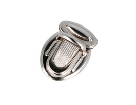 Innspiro Lot de 3 Fermoirs Tupi Ovales en Acier Nickel 34x25 mm