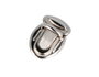 Innspiro Lot de 3 Fermoirs Tupi Ovales en Acier Nickel 34x25 mm