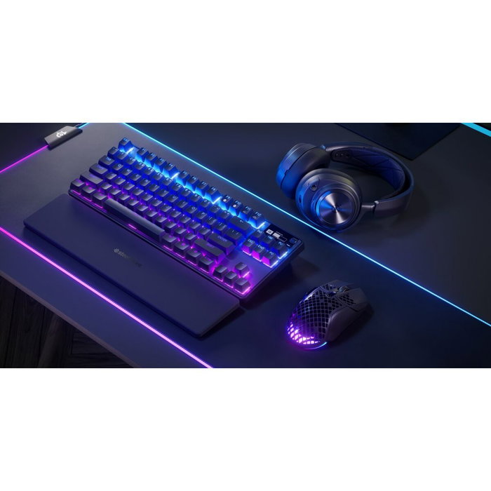 Clavier pour jeu SteelSeries Apex Pro Qwerty US Clavier pour jeu SteelSeries Apex Pro Qwerty US