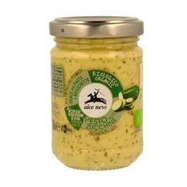 ALCE NERO Salsa Pesto Calabacin BIO 130gr