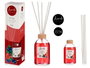 Acorde Mikado 100 ml avec tige Fruits Rouges Diffuseur en Verre et Bois 21.3 x 5.5 x 5.5 cm (Set de 12)