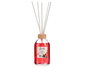 Acorde Mikado 100 ml avec tige Fruits Rouges Diffuseur en Verre et Bois 21.3 x 5.5 x 5.5 cm (Set de 12)