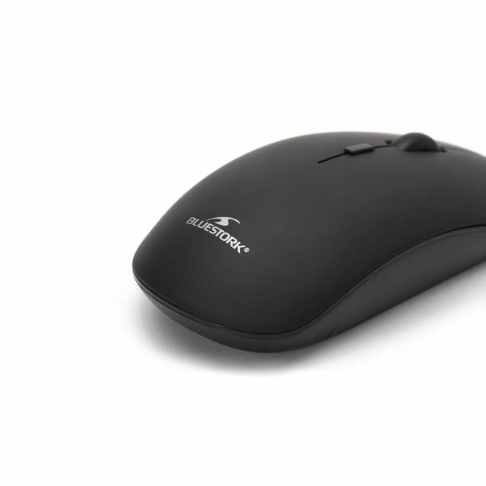 Bluestork OFFICE 100 Souris sans fil rechargeable Noir