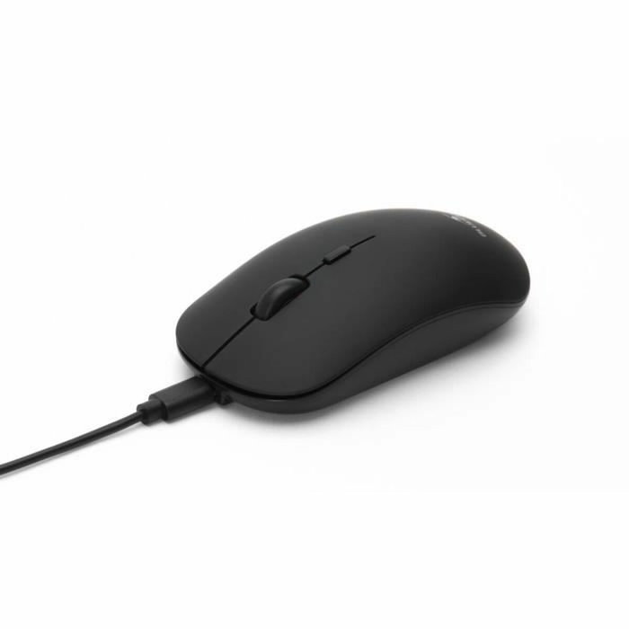 Bluestork OFFICE 100 Souris sans fil rechargeable Noir