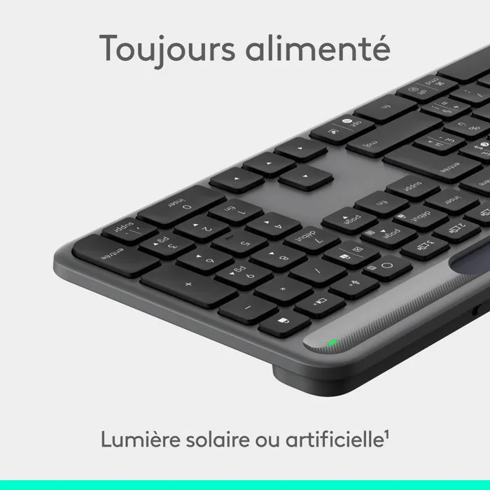 Logitech Signature Slim Solar+ - Graphite