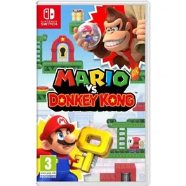 Nintendo Mario vs. Donkey Kong - Jeu Nintendo Switch - Affrontement emblématique et casse-têtes