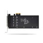 StarTech P041 gri Carte réseau 2 ports SFP Gigabit Ethernet PCIe 2.0 x1 Intel I350-AM2