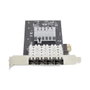 StarTech P041 gri Carte réseau 2 ports SFP Gigabit Ethernet PCIe 2.0 x1 Intel I350-AM2