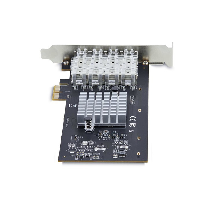 StarTech P041 gri Carte réseau 2 ports SFP Gigabit Ethernet PCIe 2.0 x1 Intel I350-AM2