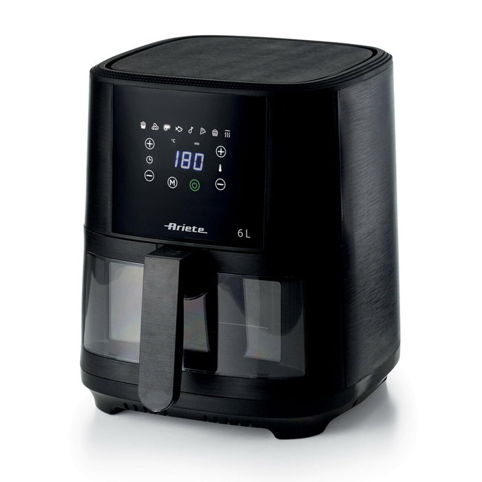 Ariete 4626 Friteuse à air avec fenêtre transparente noire 6 L Ariete 4626 Friteuse à air avec fenêtre transparente noire 6 L