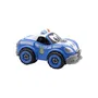 Silverlit TOOKO - Voiture de police RC à construire, 22 pièces, technologie 2.4 GHz, avec télécommande, jeu de construction pour enfant dès 3 ans