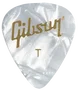 Gibson Pack 12 Pièces Blanc Perlé - Médiators Thin