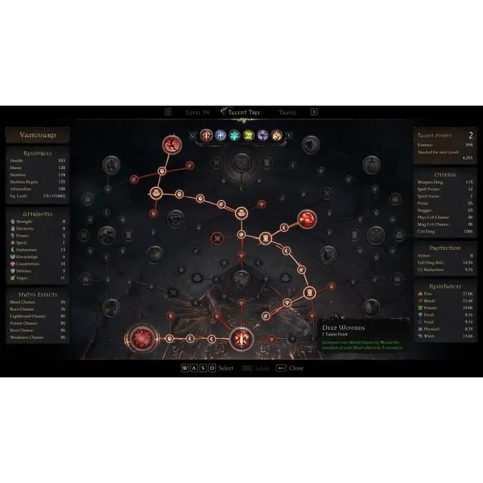 Just For Games Mandragora Whispers of the Witch Tree - Jeu d'action-RPG dark fantasy pour PlayStation 5