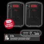 WOLFPACK LINEA PROFESIONAL Sécateur de taille à batterie 16,8V/2Ah avec 2 batteries et mallette