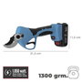 WOLFPACK LINEA PROFESIONAL Sécateur de taille à batterie 16,8V/2Ah avec 2 batteries et mallette