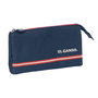 Trousse Fourre-Tout Triple El Ganso Classic Blue marine 22 x 12 x 3 cm