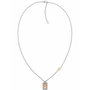Tommy Hilfiger Chaîne en Acier Inoxydable Argenté 50 cm pour Femme