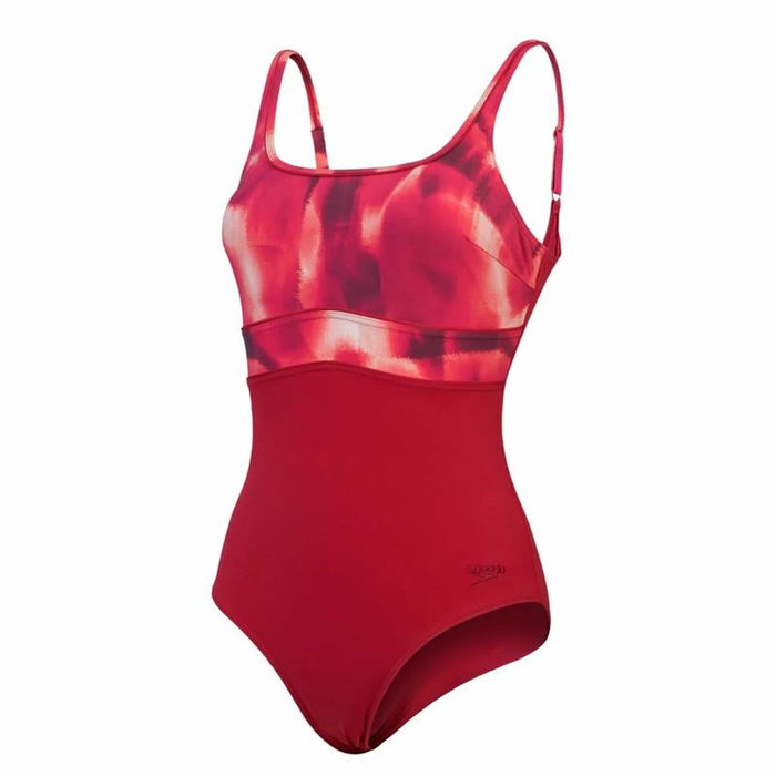 Maillot de bain femme Speedo Shaping Contour Rouge 1,8 m
