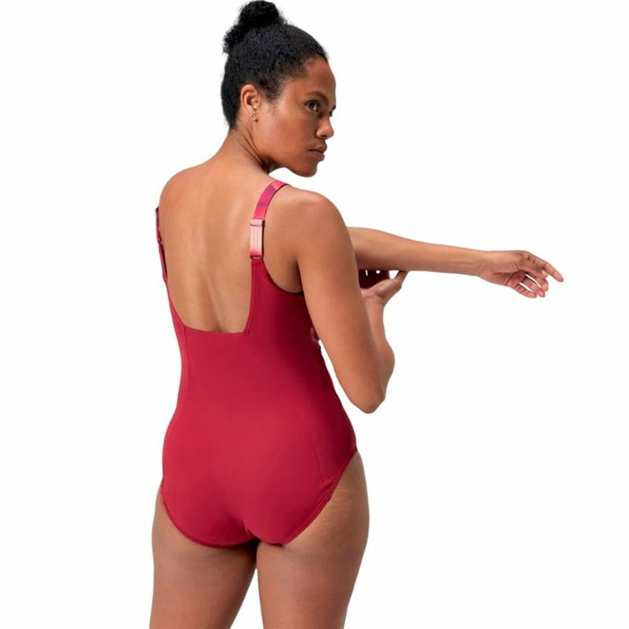 Maillot de bain femme Speedo Shaping Contour Rouge 1,8 m