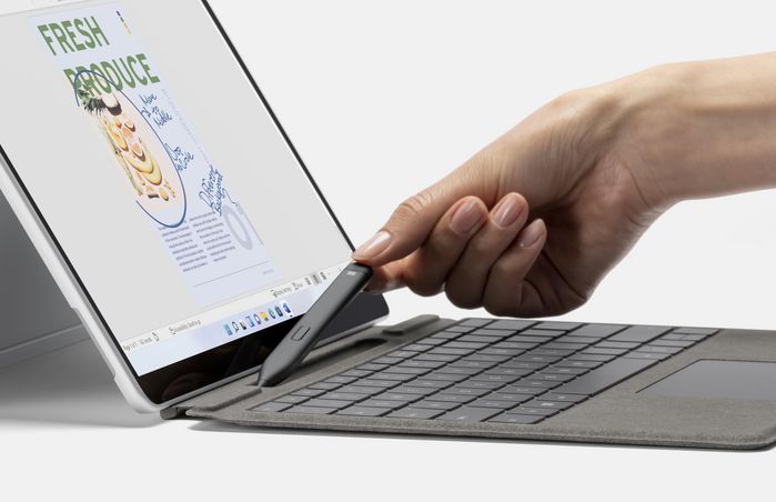 Microsoft Surface Slim Pen 2 for Business - Stylet rechargeable pour Surface avec rétroaction haptique et conception compacte Microsoft Surface Slim Pen 2 for Business - Stylet rechargeable pour Surface avec rétroaction haptique et conception compacte