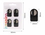 Innspiro Set de 4 aimants pour base de découpe