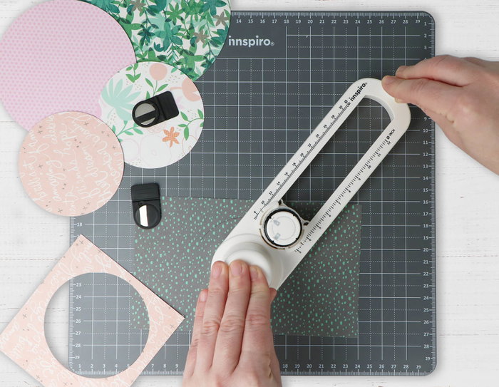Innspiro Set de 4 aimants pour base de découpe