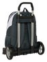 Safta Moch 665+Carro Evolution Real Madrid 25/26 - Sac à dos à roulettes pour enfant 32x44x16 cm