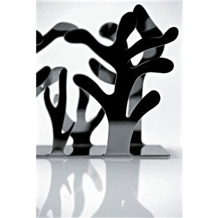 Alessi ESI03 Méditerranéo Serviette en Acier Inoxydable 18/10 - Collection par Emma Silvestris