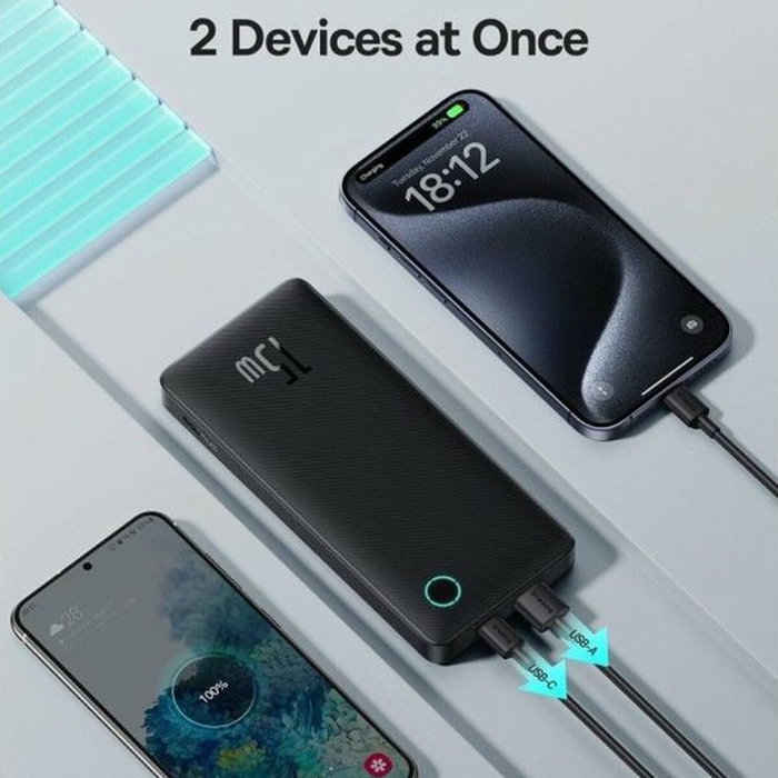 Batterie pour Ordinateur Portable Baseus Noir 10000 mAh Batterie pour Ordinateur Portable Baseus Noir 10000 mAh