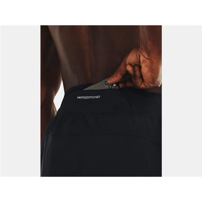 Short de Sport pour Homme Under Armour Launch Elite Noir