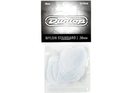 DUNLOP Pack de 12 médiators en nylon Standard 0,38mm