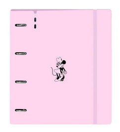Safta Carpeblock PP Foam 4 Ani 35mm - Tapis de jeu puzzle mousse 4 pièces avec recambio motif Minnie Mouse "Naive" pour enfants 3 ans et plus - Dimensions 27x32x4 cm