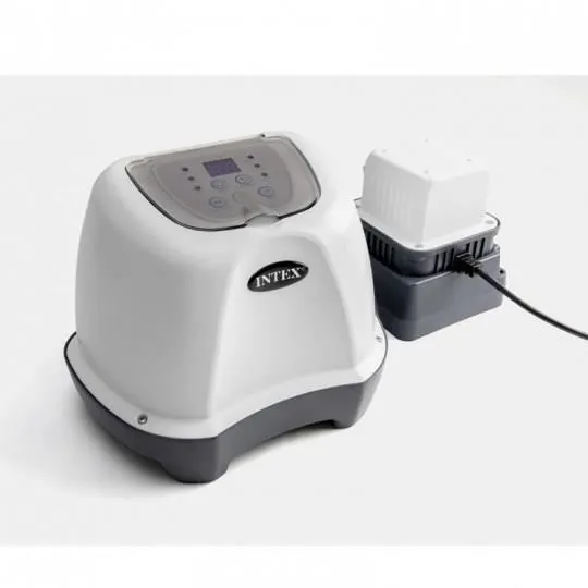 Intex QS400 Stérilisateur au sel électrique pour piscine jusqu'à 17 m³ - Traitement d'eau pour piscine moyenne