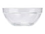 Vivalto Bol Apilable 20 cm en Verre Transparent 1.5 L Compatible Lave-Vaisselle et Congélateur (Set de 12)