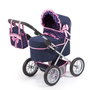 Reig - Coche muñecas Trendy, Poussette pour poupée bleu marine, 67 x 67 x 41 cm, A partir de 3 ans