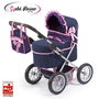 Reig - Coche muñecas Trendy, Poussette pour poupée bleu marine, 67 x 67 x 41 cm, A partir de 3 ans