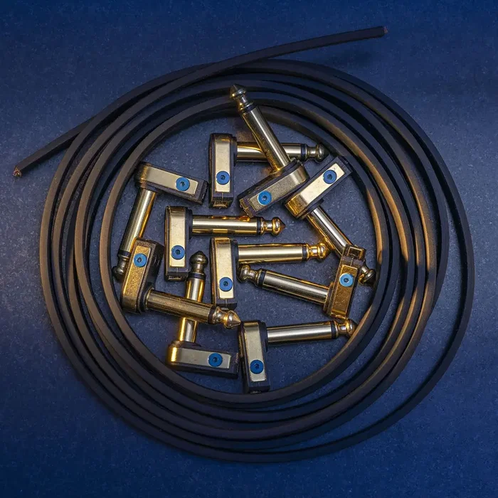EBS Kit de Câbles et Connecteurs Jack Sans Soudure pour Pédalier – 10 Unités