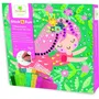 Sycomore - Mosaiques Stick'N Fun - Princesses des bois - Coffret Créatif avec 1500 Mousses Autocollantes et Joyaux - À Partir de 5 ans