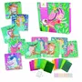 Sycomore - Mosaiques Stick'N Fun - Princesses des bois - Coffret Créatif avec 1500 Mousses Autocollantes et Joyaux - À Partir de 5 ans
