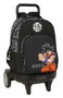 Safta Mochila grande à roulettes compacte évolution extension Dragon Ball - Sac à dos trolley 33 x 45 x 22 cm